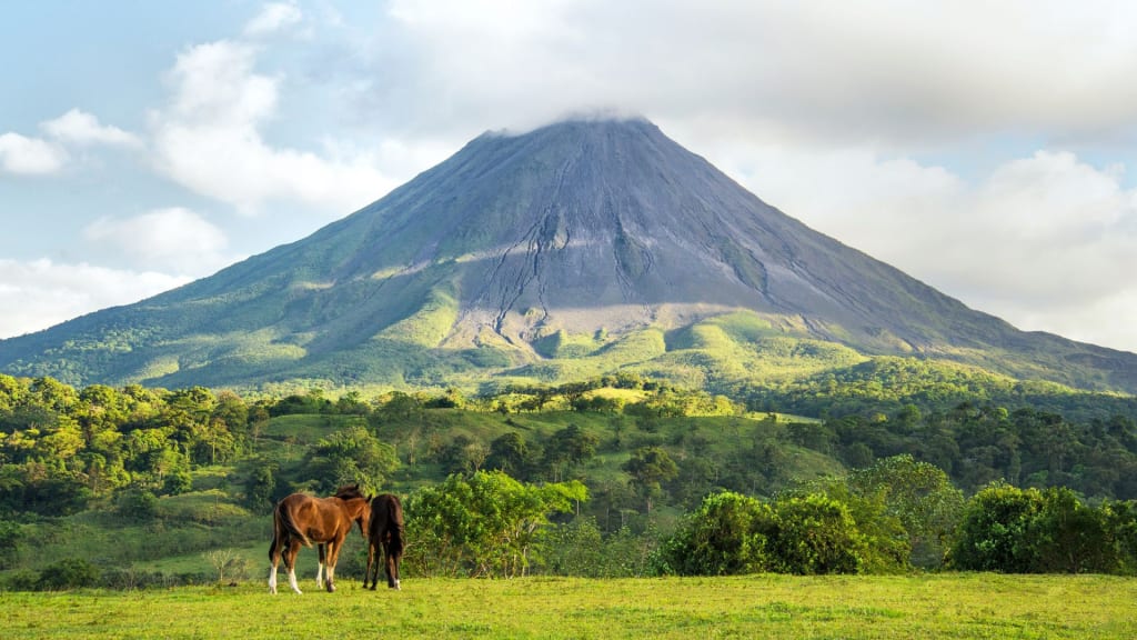 Arenal volcano. Costa Rica